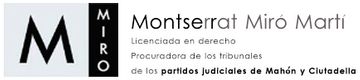 Montserrat Miró Procuradora logo